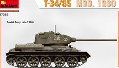 MINIART 37089 1/35 Scale T-34/85 MOD. 1960 Model Kit