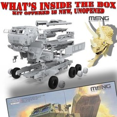 MENG 72-004 1/72 US M142 HIMARS “HIGH MOBILITY ARTILLERY ROCKET SYSTEM” KIT