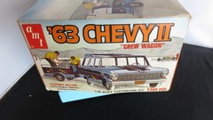 AMT ’63 Chevy II Crew Wagon Model Kit #T308 200 Built Up Read