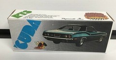 1972 Plymouth Road Runner Cuda Duster Dealer Promo Model REPLICA BOX ONLY NO CAR