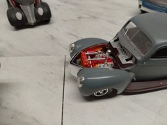 Model Junkyard/parts Plastic , Nice Customs Car Lot Of 4 Ford,Chrysler