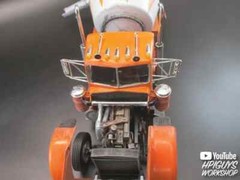 New 1/25 Scale Model Kit AMT1215 Kenworth Challenge Transit Cement Mixer Skill 3