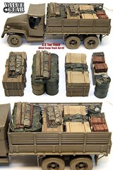 1/35 Allied Truck Load #2 Resin – 2.5 Ton Tamiya deuce and a half – Value Gear