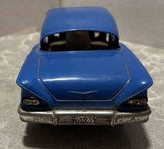 Vintage 1958 PMC Impala City Police Promo Friction Car with Siren, READ