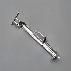 Monogram 1/24 58 Ford Thunderbird Parts Kit Bash Chrome Custom Rear Bumper