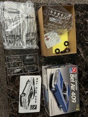 AMT ERTL ‘62 CHEVY BEL AIR 409 1/25 MODEL KIT. Parts Sealed FAST SHIPPING 🤩