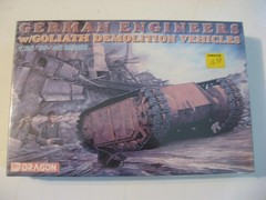 DRAGON 1/35–GERMAN ENGINEERS W/GOLIATH DEMOLITION VEHICLES–NEW–FREE SHIPPING