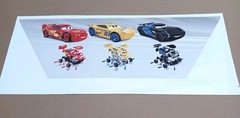 Revell Disney Pixar Cars 3 Lightning McQueen Junior Promotional Decal Sticker
