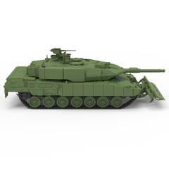 SS366 1/200 1/220 Military Model Kit Germany Leopard 2 Medium Tank PSO