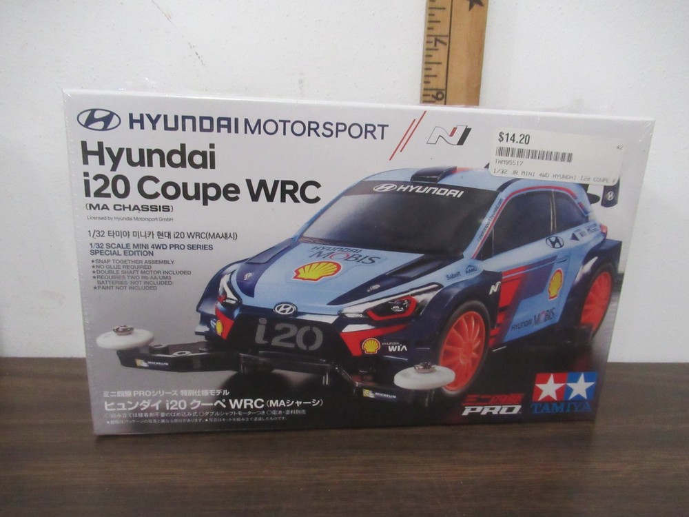 Tamiya Hyundai i20 Coupe WRC 1/32 Model Kit NEW SEALED
