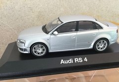 1/43 MINICHAMPS AUDI RS6 rare, Saloon, 1997, silver,mint+++ !