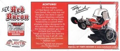 AMCM6740. Tom Daniel’s Li’l Red Baron Show Car. Atlantis Model. Scale 1:24 NEW