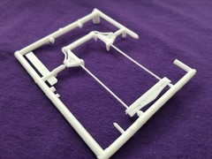1991 Chevy S-10 Lowrider AWD FRONT SUSPENSION from Revell 1:25 Model Kit