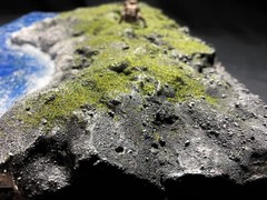 1/35 Scale Military Diorama Base Terrain Display Model Soldiers Figures Diecast