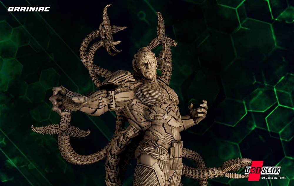 Brainiac model kit unassembled unpainted see Description