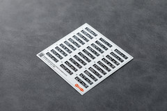 1:35 3D License Plates for scale model Modern Military Vehicles