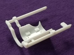1991 Chevy S-10 Lowrider SKID PLATE from Revell 1:25 Model Kit 91 Chevrolet