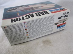 Vintage 1980 Monogram Bad Actor 1960 Chevy delivery sedan plastic model kit 2267