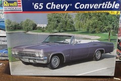 Revell 65 Chevy Impala Convertible Sealed Inside 1/25