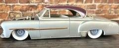 Resin 15-Inch “Steelie” Wheels, W/ Wide Whitewalls,1/24 1/25 Scale