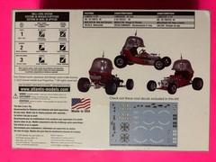 TOM DANIELS RED BARON HOT ROD SHOW CAR MODEL KIT ATLANTIS 1/24 SCALE NEW SEALED!