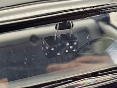 fuzzy dice for 1/24 and 1/25 scale model cars