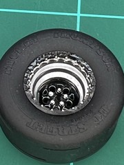 1:24 Drag Racing Wheels & Tires – Weld Magnum Front / Alpha One Rear M/T Tires