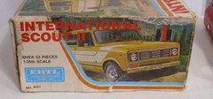 ERTL INTERNATIONAL SCOUT II MODEL KIT 1:25 8021 BUILT WITH BOX