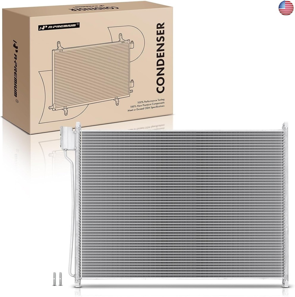 A-Premium Air Conditioning A/C Condenser Compatible with Ford Excursion