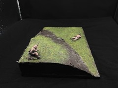 1/35 Scale Military Diorama Base Terrain Display Model Soldiers Figures Diecast