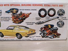 L@@K! RARE ORIGINAL VINTAGE MPC 1974 CHEVY VEGA KIT *SEALED-BAG *COMPLETE *NICE!