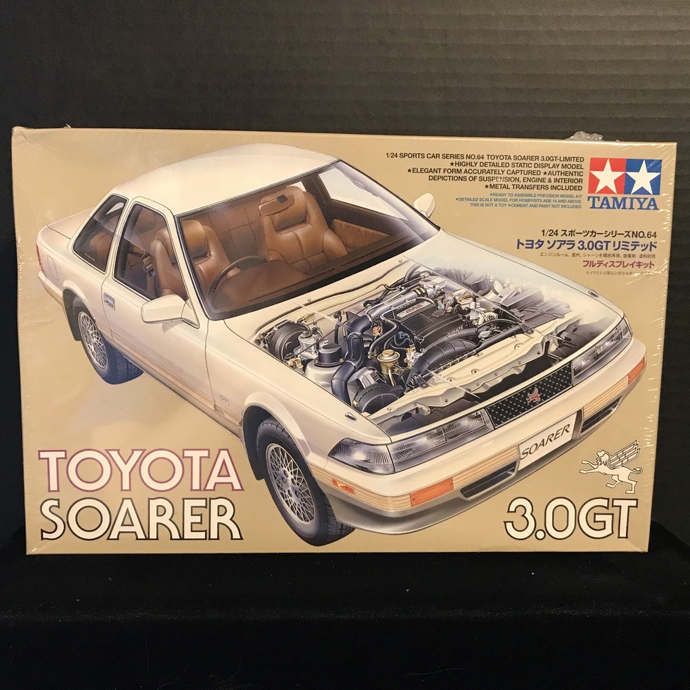 TAMIYA 24064 TOYOTA SOARER 3.0 GT MODEL KIT-NIB-1/24 SCALE