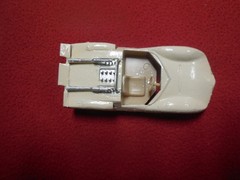 Vintage 1965 Hawk 1/32 Scale Chaparral ll Model Kit built open box Slot Car body