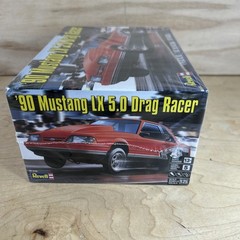 Revell 1990 Ford Mustang LX 5.0 Drag Racer 1:25 Scale Model Car Kit #85-4195 New
