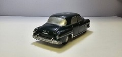 1950 Banthrico Dodge “Coronet” SUPER RARE ALMOST-MINT TRUE Promo car BANK + KEY!