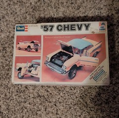 Lot Of 3 Vintage Revell Tri 5 Chevy 1/25 Scale Model Parts Kits