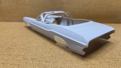 1970 Dodge Challenger BODY SHELL & ACCESSORIES 1/25 AMT NEW Model Kit PARTS