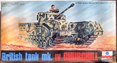 Esci 1/72 Kit # 8043 WWII British Tank Churchill Mk. IV – NOS – Sealed Bag