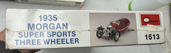 Academy Minicraft 1935 Morgan Super Sport Three-Wheeler “Mog” Opened 1/16 kit