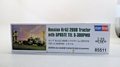 Hobby Boss 1/35 Russian KrAZ-260B Tractor With 5P85TE TEL Model Kit #85511