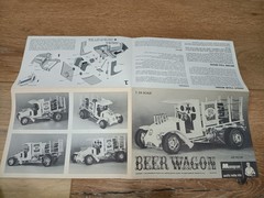 NOS Complete Unbuilt 1967 Bulldog Mack Mod Custom Suds Hauler/Beer Truck Model