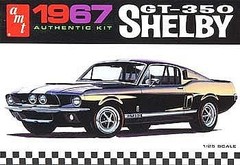 AMT 834 1:25 1967 Shelby GT350 Car (Black) Model Car Kit