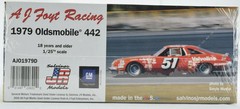 Salvinos JR Models AJO1979D 1:24 AJ Foyt Racing 1979 Oldsmobile 442 Model Kit