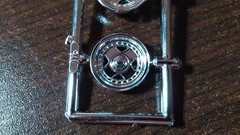 1967 Chevelle 1/25 AMT Big Little Tire Centerline Rim Wheel Pro Street Stock Mod