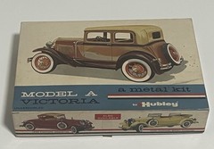 Hubley Model A Victoria Metal Model Kit 1/20 Scale No. 4866-300 Vintage Complete