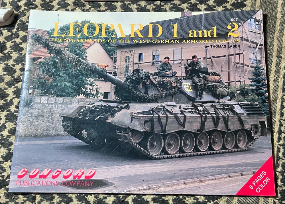 Leopard 1 & 2 Spearheads Of West German Armored Forces Concord 1007