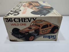 ✨VINTAGE✨ ‘36 Chevy Wild One 1/25 Scale Model Kit – BOX ONLY