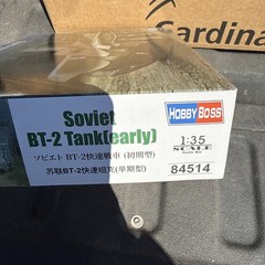 HobbyBoss 1/35 84514 Scale Soviet BT-2 Tank(early) Military Assembly Model Kit