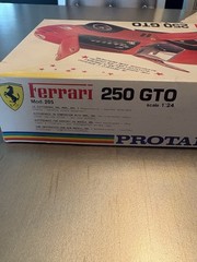 Vintage Protar Ferrari 250 GTO 1:24 Model Kit Mod 205 Made In Italy Complete