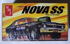 AMT Chevy Nova SS Pro Stocker 1/25 Scale Sealed 1972